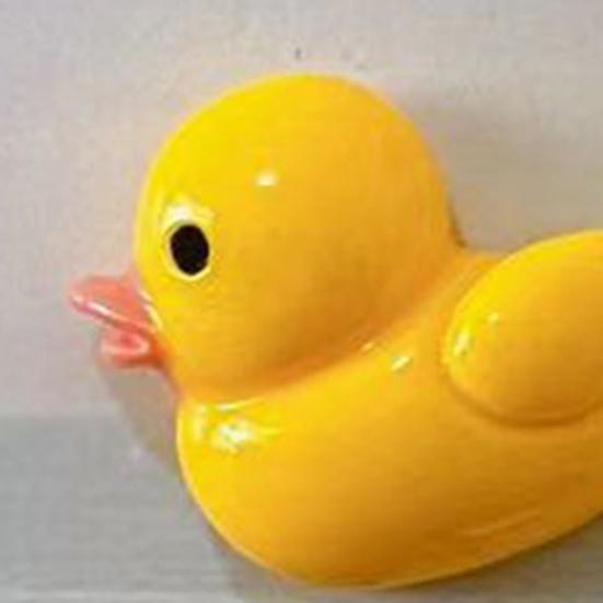 10 шт. Маленький желтый утенок Магнит на холодильник Дом Офис Кухня Шкафчик Холодильник Магнитный 3D Мультяшный Утенок Украшение Орнамент