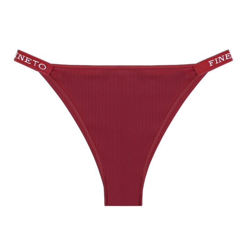 FINETOO Cotton Thong For Women Sexy Briefs Modeling Strap Design Panties