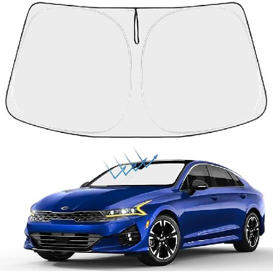 Складная солнцезащитная шторка на лобовое стекло Proadsy 2025 для RAV4, подходит для кроссовера RAV-4 SUV Crossover, TRD Off-Road, LE XLE Premium Limited.