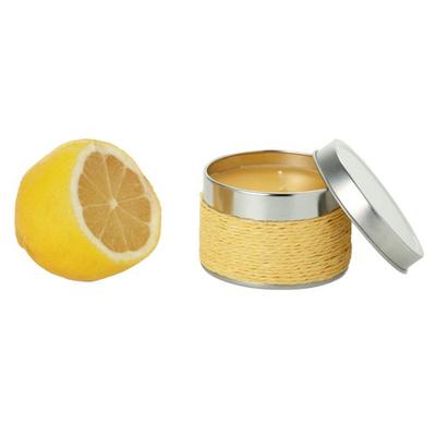 Вкусная свеча с ароматом лимона