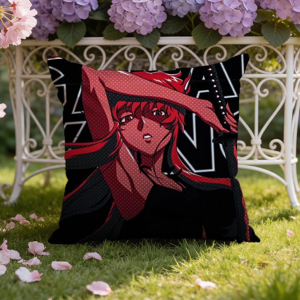 M-Mirai N-Nikki Чехол на подушку для дома и автомобиля, двусторонний: Двусторонняя конструкция для максимального комфорта