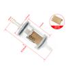 Motorcycle Universal Aluminum Alloy Sheel Copper Core Oil Filter Fit For Dirt Pit Bike Gasline Fuel Filter