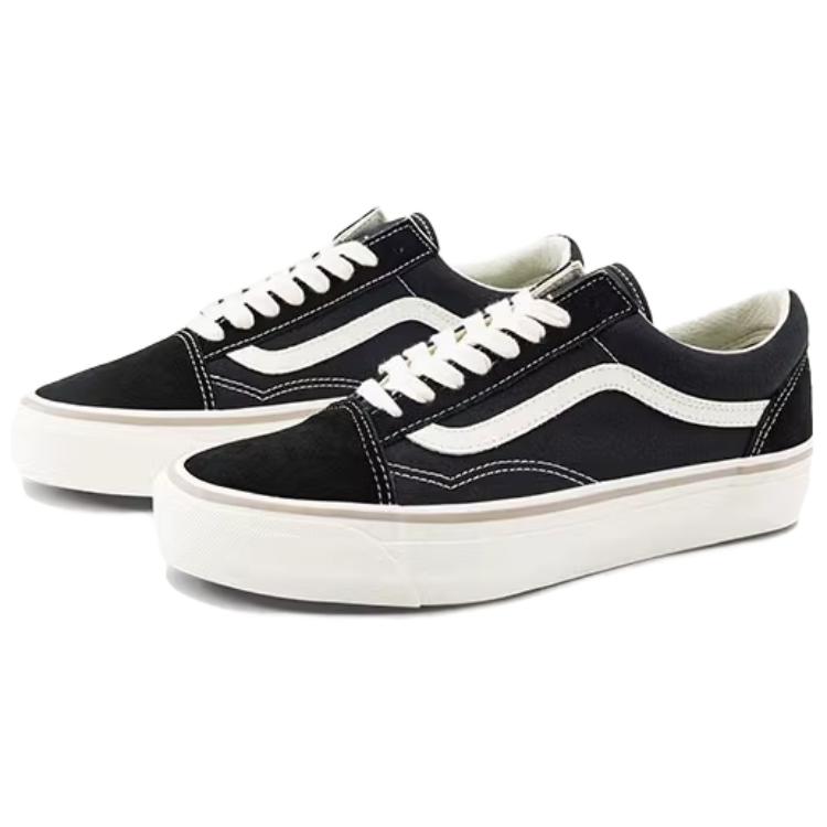 Vans Old Skool Comfortable Versatile Durable Lightweight Low-Top Skate Shoes Unisex Sneakers Black VN000CT91KP