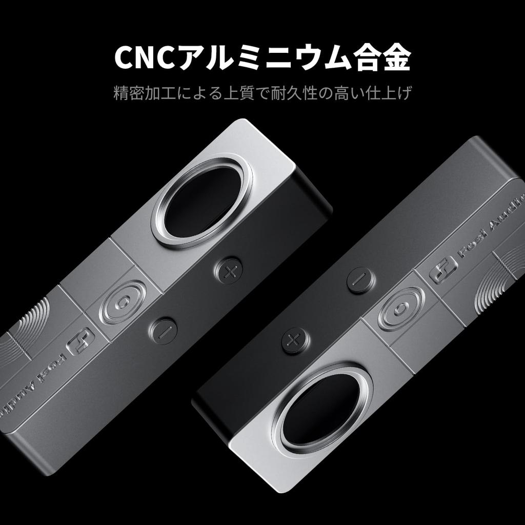 Fosi Audio DS3 ЦАП-усилитель Dongle Портативный усилитель для наушников для пространственного звука ES9039Q2M для HiFi-усилителя USB-C Игровой, поддержка 7.1, XMOS,