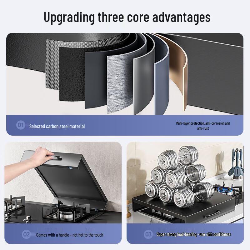 Крышка для газовой плиты и подставка для индукционной плиты