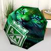 Atletico Nacional Fashionable Automatic Opening/Closing Folding Umbrella. Portable and Foldable, Ideal for Gift, Travel, and Daily Use.
