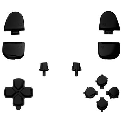 EXtremeRate совместим с контроллером PS5, замена R1L1R2L2, кнопка Trigger Share Option Face Full Set, совместимая с контроллером Chrome PS5