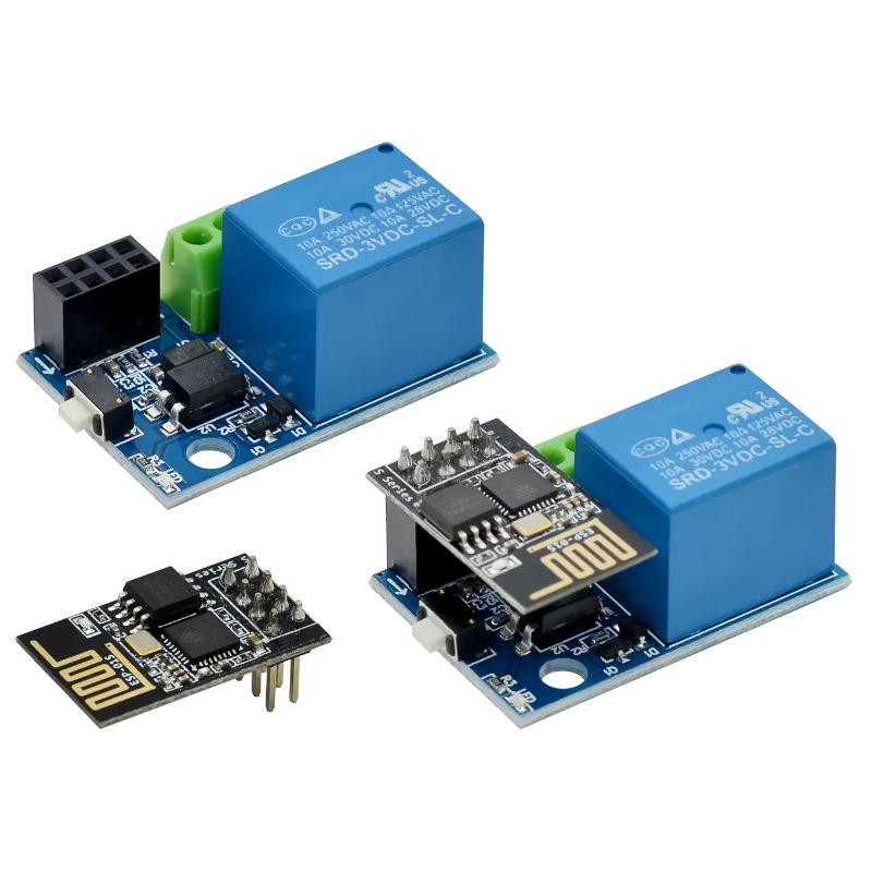 ESP8266 ESP-01S 5V WiFi Relay Module Wireless Remote Switch Board for Household Appliance Remote Control