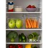2-Piece Refrigerator Organizer Storage Organizer Bpa Free Organizer Impact Resistant 27X18X9 Cm