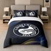 3Pcs Bedding SetParramatta Eels Soft Bed Sheet and Two Pillowcases Home Bedroom Decor