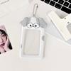 3-дюймовый держатель для карточек Pocard Kawaii Kpop Держатель для карточек с айдолами Брелок Защитник для карточек Po Рукава для карточек Po Чехол для проездного