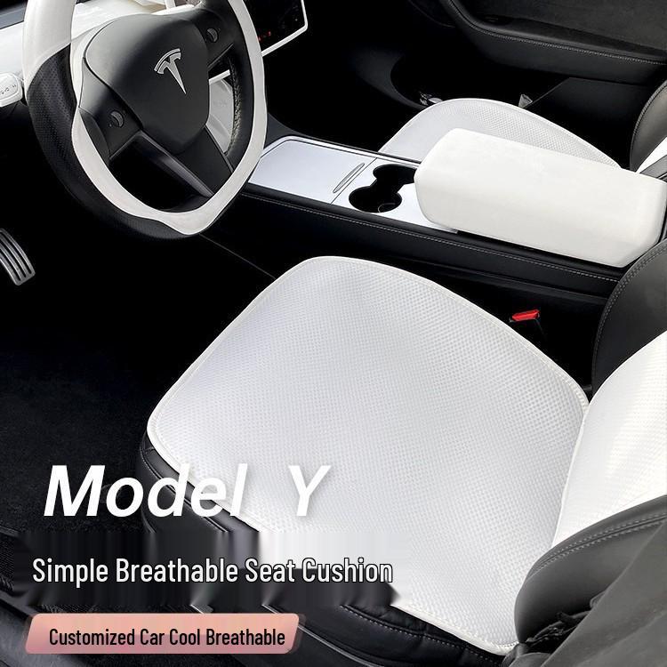 Чехол-подушка на сиденье Tesla Model Y Рестайлинг: Дышащий, Всесезонный, Специальная модификация интерьера.