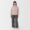 MUJI Hooded Size S Women's Water-Repellent Jacket, BD0ZVA5S, Pink,