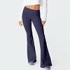 Women's Autumn And Winter Casual Home Flare Pants Yoga Casual Solid Color Sports Pants