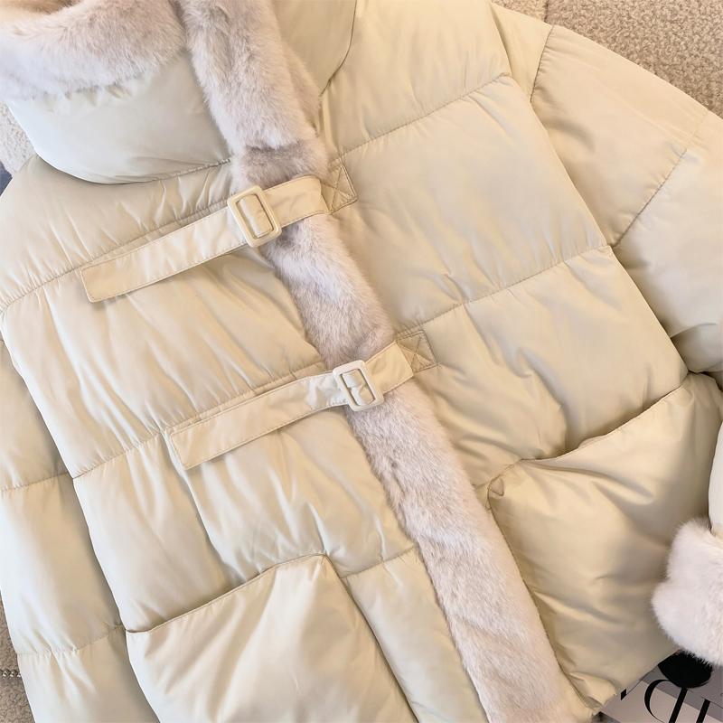 Winter Jackets Woman Short Parkas Fashion Loose Thick Warm Outerwears