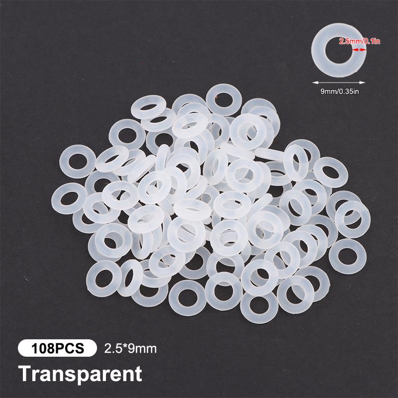 108 шт. Колпачки клавиш Резиновые уплотнительные кольца Демпферы переключателей Демпфер Звукопоглощающие Тишина Под колпачками клавиш Для механической клавиатуры