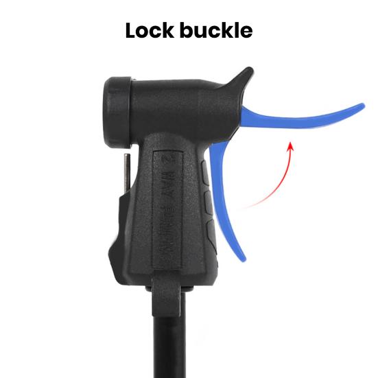 Mini Bicycle Pump 80PSI High Pressure Universal Compact Size Portable Widely Used Bike Tire Inflator Handheld Air Pump