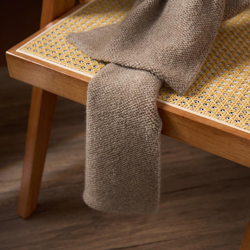 Cashmere Toweling Terry Knitted Thick Scarf Cashmere Wool Blend Women Winter Warm Comfy Scarves Men Wraps Quality Assurance