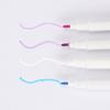 4Pcs/Set Vanishing Fabric Markers Air Erasable/Water Erasable Pens for Quilting Sewing Dressmaking Fabric, White Blue Purple Red