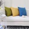Nordic Home Thickened Linen Solid Color Pillowcase Sofa Cushion Cover Pillowcase