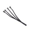 Pwm Fan Splitter 4Pin Adapter Cable 1 To 1 2 3 4 Computer Cpu Fan Splitter Cable