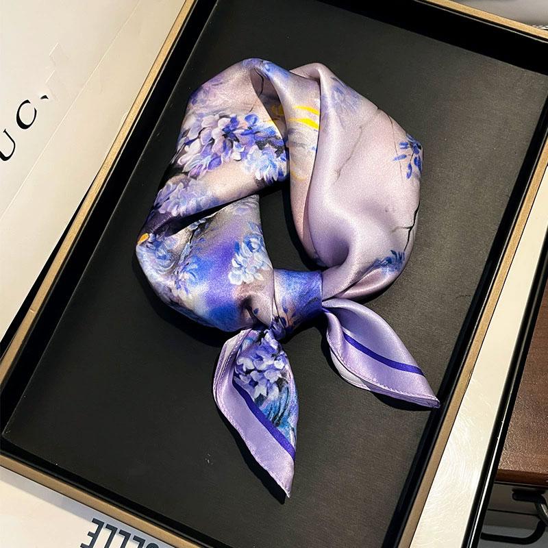 100% натуральный шелковый шарф женский бандана квадратные шарфы шарф платок шелковица мода роскошь высокое качество хиджаб платок женский