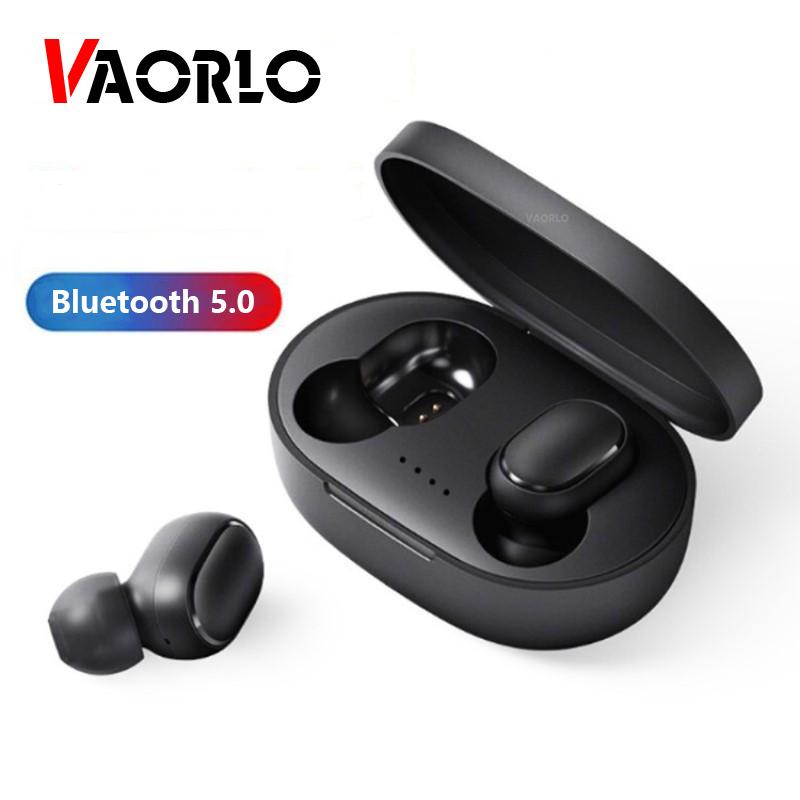 VAORLO TWS Wireless Headphones Sport Bluetooth 5.0 Earphones For Smartphone Noise Cancelling In-Ear Earbuds Headset with Charging Case