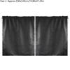 2Pcs Universal Car Divider Curtains Auto Front Rear Partition Side Window Sunshade Curtain Vehicle Foldable Removable