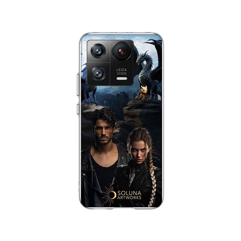 F-Fourth W-Wing Dragon Phone Case For Xiaomi 14 F7 Ultra Mi 15 Poco X7 X6 X5 Pro M6 M5 M5S F6 F5 F4 GT F3 Cover Coque TPU Soft C