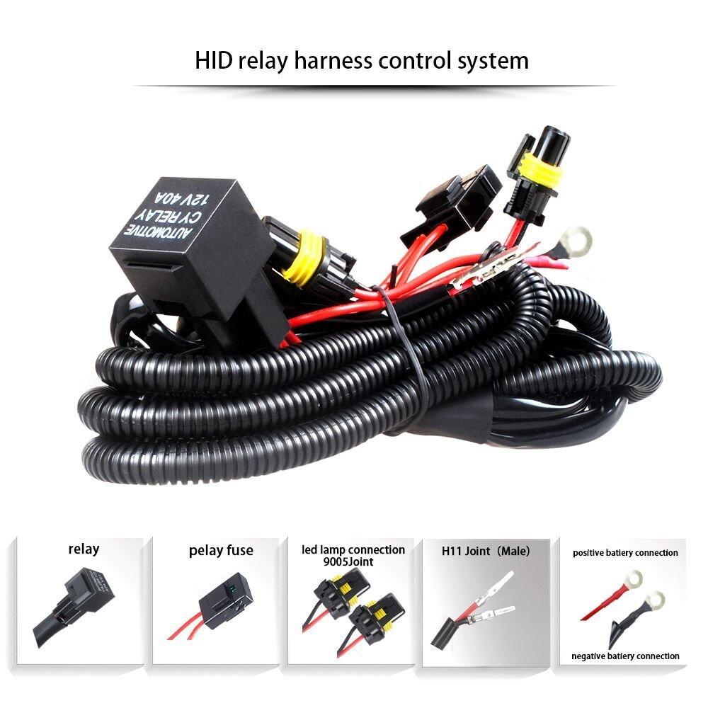 H1 H3 Автомобильный ксеноновый HID H7 жгут проводов 35/55 Вт 9005 9006 HB3 HB4 HID реле комплект проводов мотоцикл 12 В фара