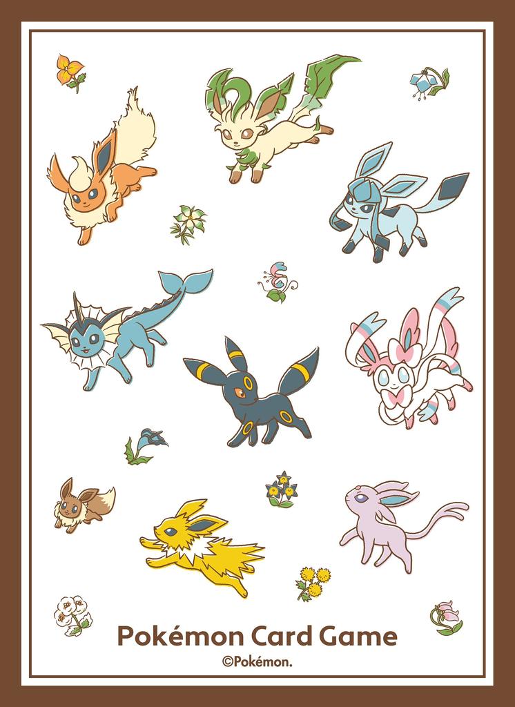 Pokemon Center Original Pokemon Card Game Deck Shield Eievui Collection
