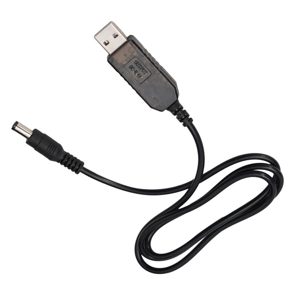 8.4V USB Зарядное устройство для литиевой батареи Кабель-адаптер DC-USB с защитой от перенапряжения Для пылесоса-робота Беспроводной адаптер