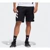 adidas Баскетбольные Шорты Мужские Черные Умеренные Прямого Кроя Штаны DX6656