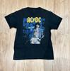 Футболка унисекс A.C.D.C. с принтом Bon Scott Black Tour Live Подарок для мужчин и женщин SB054
