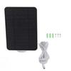 4W 5V Solar Panel for Arlo for Ring for Blink Security Camera IP65 Waterproof Solar Charger with 360 Degree Adjustable
