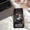 ГОРЯЧИЙ Чехол для телефона с аниме B-Bungou Stray Dogs Для Samsung S25,24,23,22,30,21,10,9,Ultra,Plus,Lite,FE,4,5 G Мягкий Черный Чехол