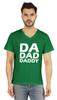 Inkmeso Mens Tshirt   Da Dad Daddy   Graphic Tshirt For Dad Gift Tee Shirt For First Time