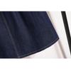 Dimanaf 2025 Plus Size New Spring Elastic Denim Skirts Women A-Line Fashion Skirt High Waist Vintage Maxi