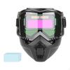 Welding Helmet Soldering Protector Detachable Dimming Breathable Welder Hood