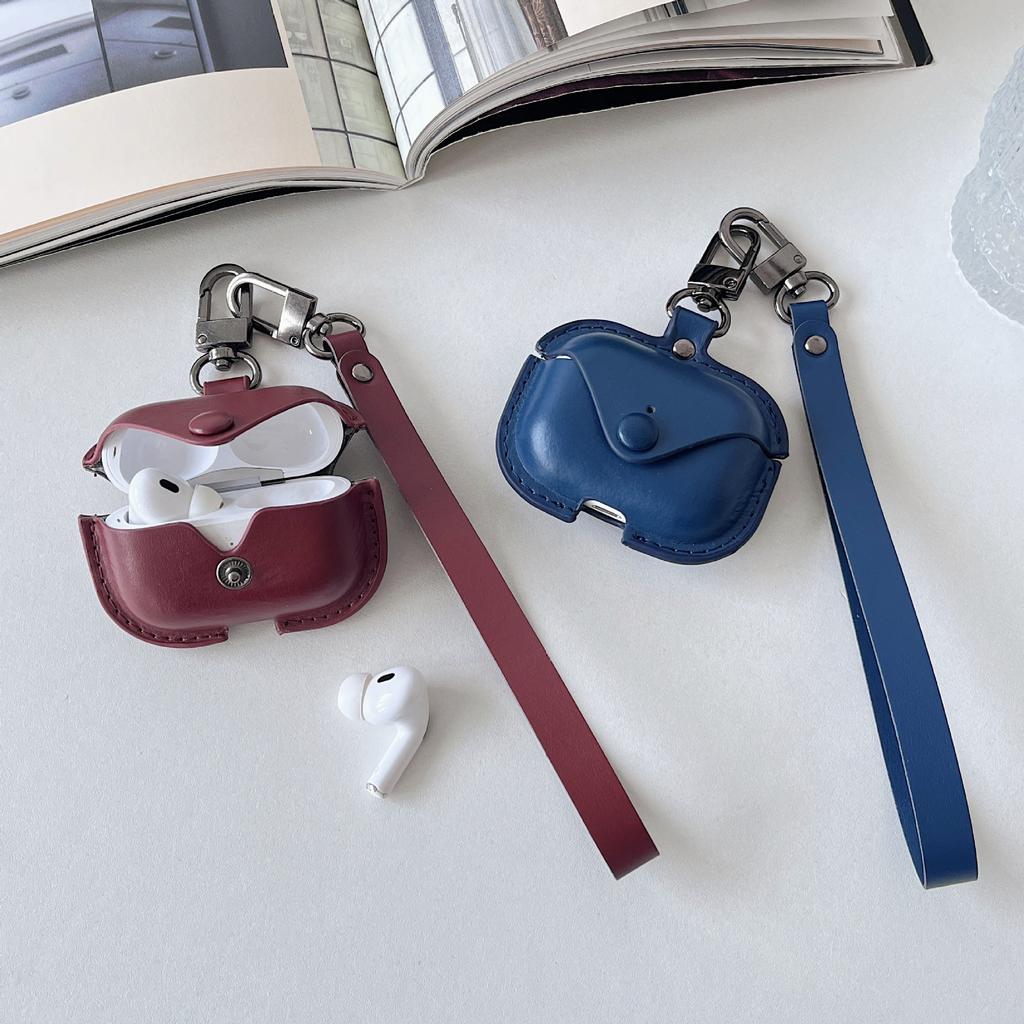 Новый кейс для наушников Apple AirPods стиль масляная кожа ручной шнурок крышка для наушников Apple ретро ручная работа ощущение кожи масло