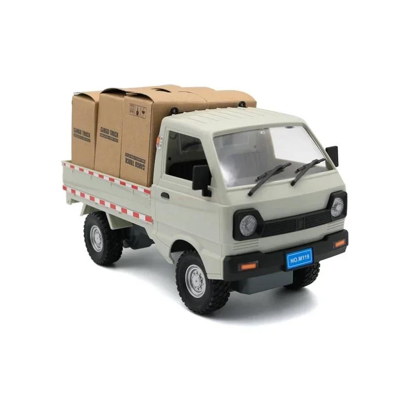 1:10/1:16 Вт Wpl D12 Радиоуправляемая машина Симуляция Дрифт Скалолазание Грузовик Светодиодный Свет Груз Радиоуправляемая Электрическая Игрушка Модель Для Маленьких Мальчиков Рождественские Сюрприз Подарки