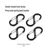 Black Dog Aluminum S-Biner Carabiner