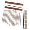 Sharplace 17-Key Kalimba Key, Kalimba Bridge, Kalimba/Thumb Piano Parts