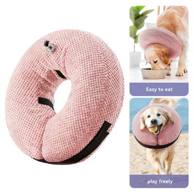 Надувной собачий воротник Надувной собачий воротник-пончик Альтернатива конусному воротнику Послеоперационный воротник-пончик для питомца