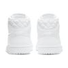 Air Jordan 1 Mid SE Белые стеганые женские кроссовки Черные DB6078-100