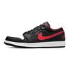 Детские кроссовки Air 1 Low GS White Toe Black Fire-Red 553560-063