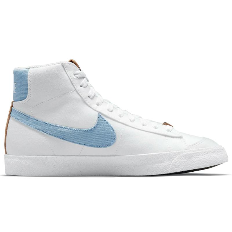 Nike Blazer Mid 77 Indigo Women's Sneakers Skateboard Shoes DC9265-100