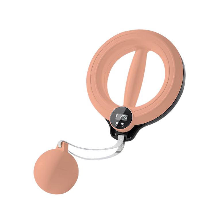 360 Degree Smart Exercise Hoop Waist Trimmer - Adjustable Fitness Exercise Hoop