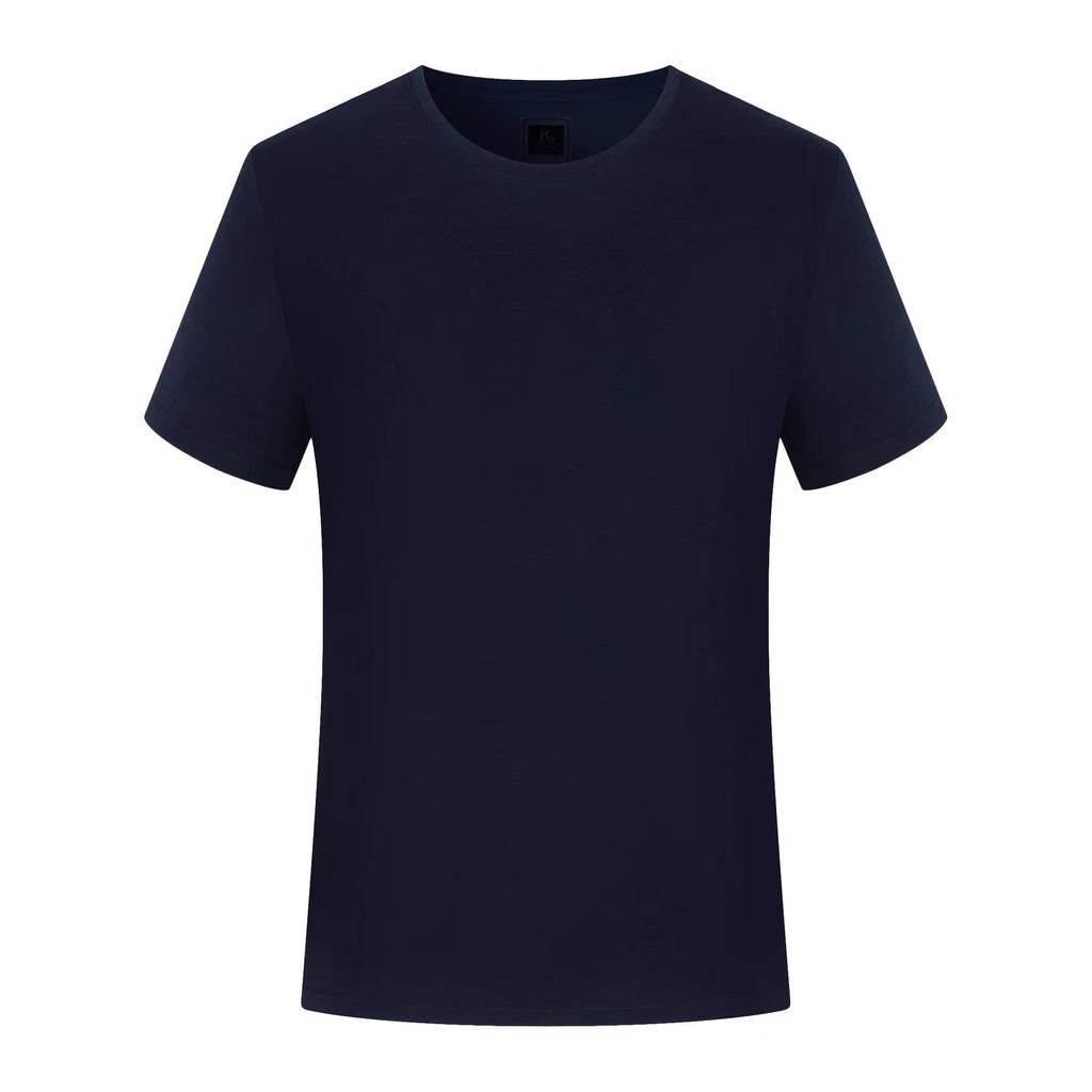 Zirunking Новинка, топы из 95% хлопка, 5% спандекса, летняя футболка для мужчин, 2023, с круглым вырезом и короткими рукавами, повседневная модная мужская одежда LAIK