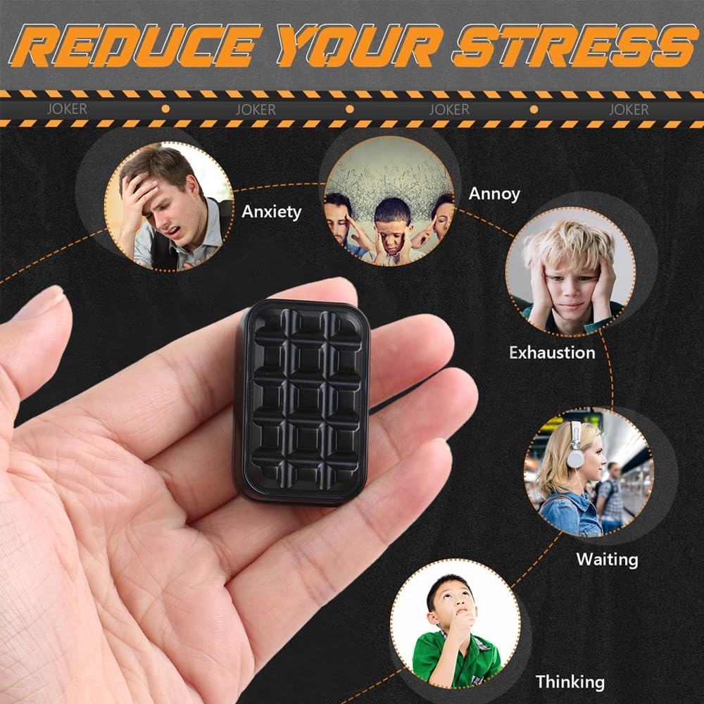 Металлический кирпичный слайдер, магнитная металлическая игрушка-фиджет, игрушки-фиджет для повседневного использования, игрушки для снятия стресса и тревожности при СДВГ, тактильные слайдеры, идеальные подарки